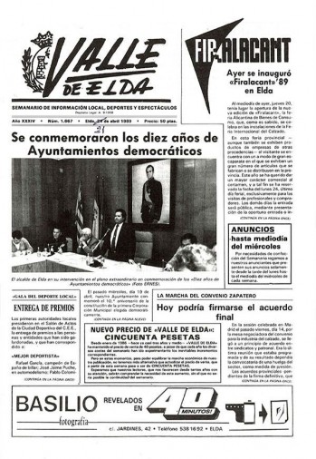 N&uacute;mero 1.667 - 21 de abril de 1989