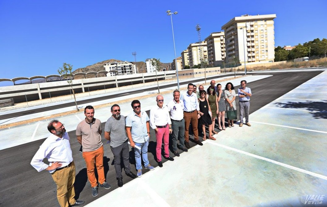 La apertura del aparcamiento con 140 plazas concluye la urbanización del Sector 9 iniciada hace 12 años La apertura del aparcamiento con 140 plazas concluye la urbanización del Sector 9 iniciada hace 12 años