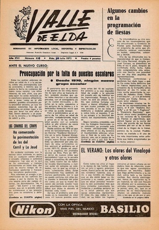 N&uacute;mero 0831<span>30 de julio de 1972</span>