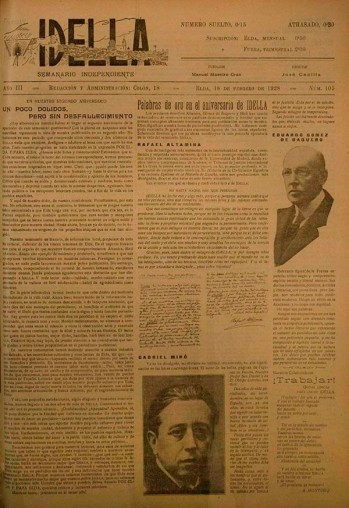 Idella n&ordm; 105 - A&ntilde;o 1928