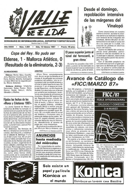 N&uacute;mero 1.561<span>13 de febrero de 1987</span>