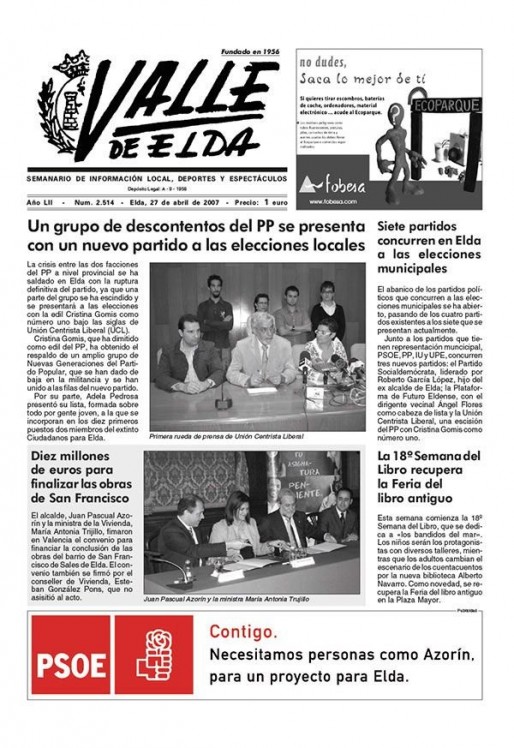 N&uacute;mero 2.514<span>27 de abril de 2007</span>