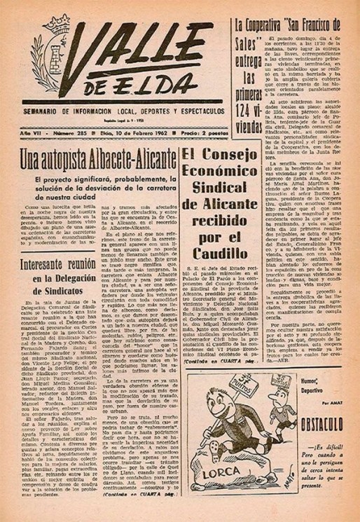 N&uacute;mero 0285<span>10 de febrero de 1962</span>