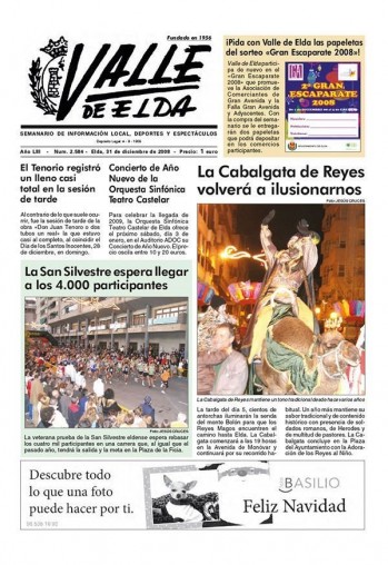 N&uacute;mero 2.584 - 31 de diciembre de 2008