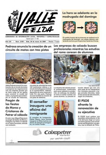 N&uacute;mero 2.553 - 28 de marzo de 2008