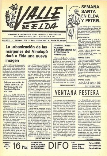 N&uacute;mero 1.278 - 15 de abril de 1981