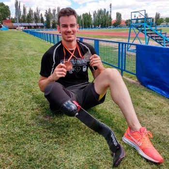 Alejandro Mar&iacute;n consigue dos nuevas medallas en el Campeonato de Espa&ntilde;a de Atletismo Adaptado