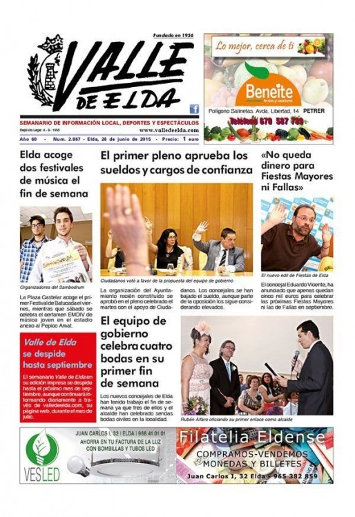 N&uacute;mero 2.867<span>26 de junio de 2015</span>
