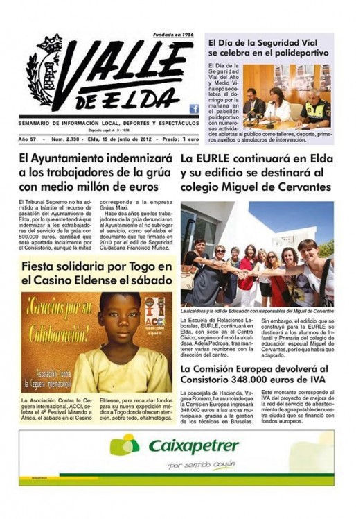 N&uacute;mero 2.738<span>15 de junio de 2012</span>