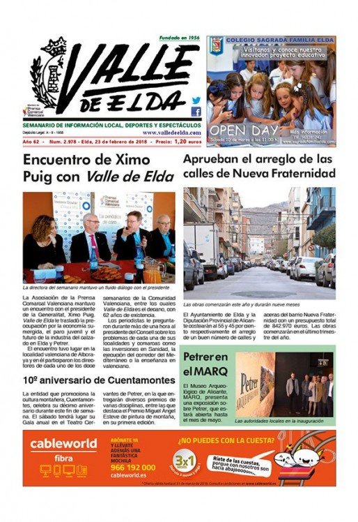 N&uacute;mero 2.978<span>23 de febrero de 2018</span>