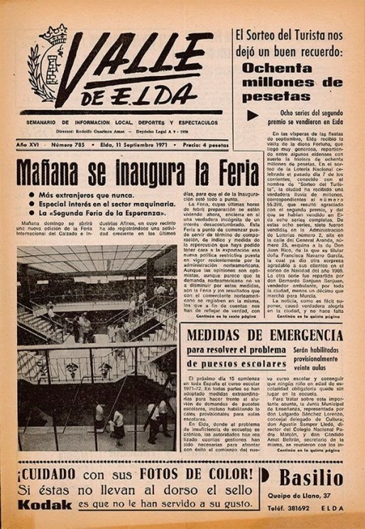 N&uacute;mero 0785<span>11 de septiembre de 1971</span>