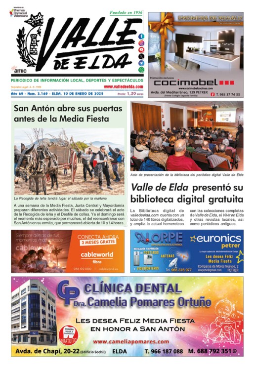 N&uacute;mero 3.169<span>10 de enero de 2025</span>