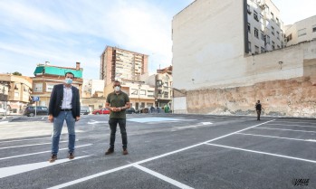 El aparcamiento de la calle Arag&oacute;n reabre con 26 plazas