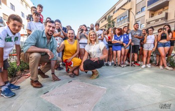Gedeón Guardiola estrena el Paseo de los Olímpicos de Petrer