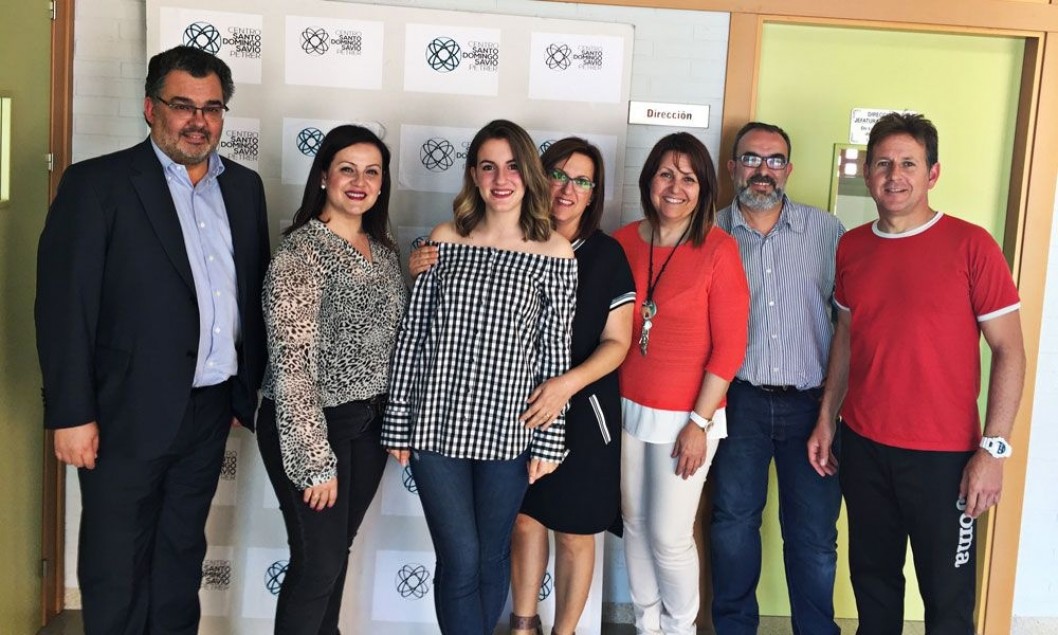 La alumna de Santo Domingo Savio Gema Navarro Ponce gana la beca "Pilar Albert" para aprender inglés La alumna de Santo Domingo Savio Gema Navarro Ponce gana la beca "Pilar Albert" para aprender inglés