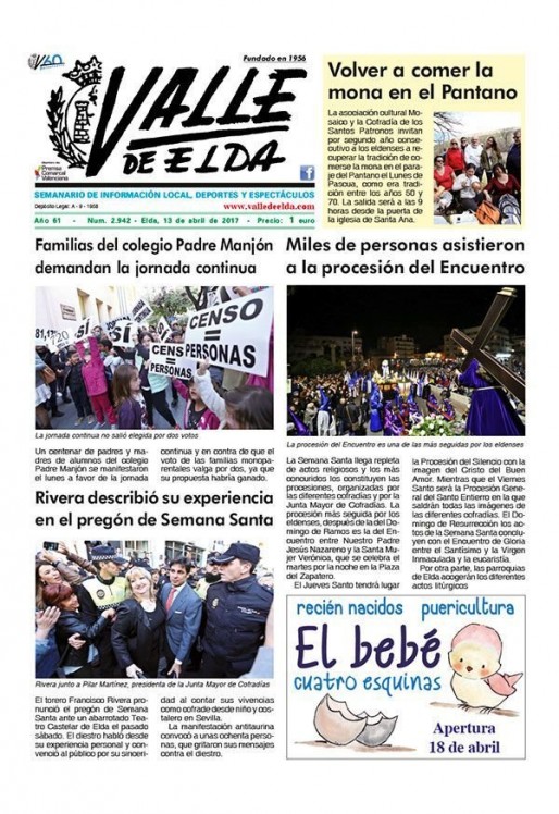 N&uacute;mero 2.942<span>13 de abril de 2017</span>