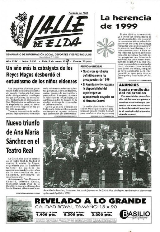 N&uacute;mero 2.133<span>8 de enero de 1999</span>