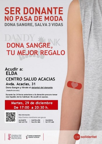 El centro de salud Acacias organiza una campa&ntilde;a de donaci&oacute;n de sangre
