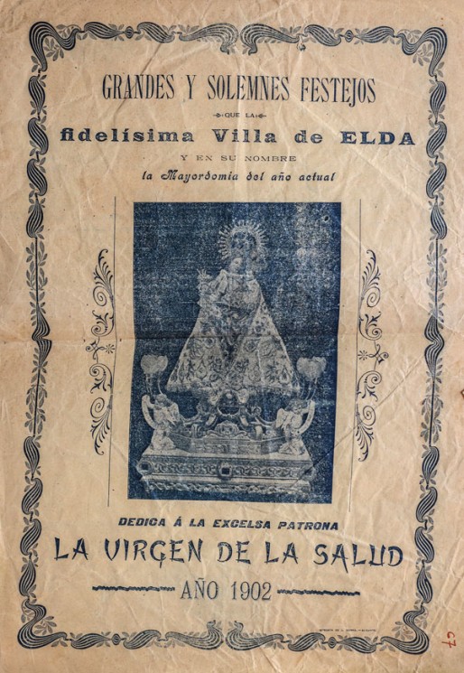 Programa Fiestas Mayores 1902