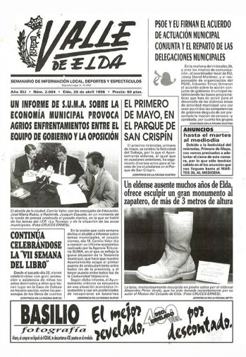 N&uacute;mero 2.004 - 26 de abril de 1996