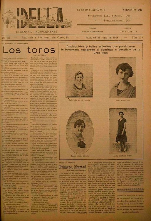 Idella n&ordm; 125<span>A&ntilde;o 1928</span>