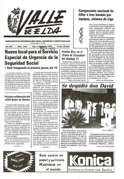 N&uacute;mero 1.494<span>4 de octubre de 1985</span>