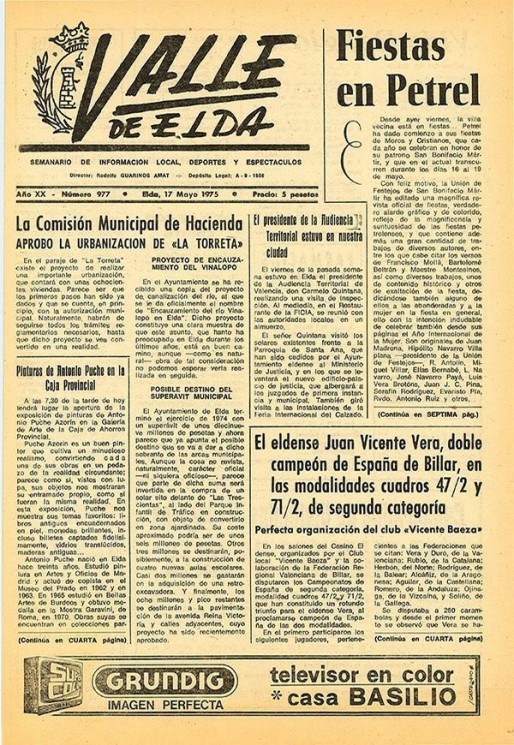 N&uacute;mero 0977<span>17 de mayo de 1975</span>