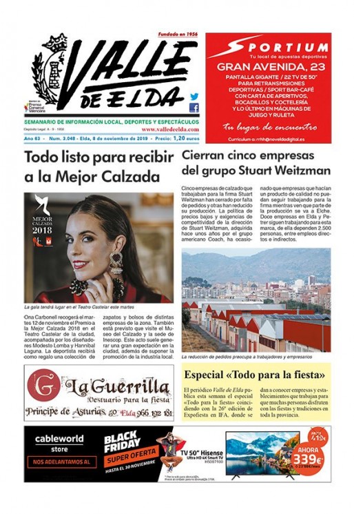 N&uacute;mero 3.048<span>8 de noviembre de 2019</span>