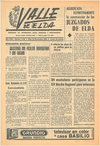 N&uacute;mero 1.158 - 25 de noviembre de 1978