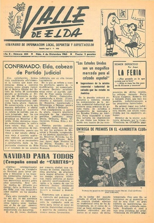 N&uacute;mero 0484<span>4 de diciembre de 1965</span>
