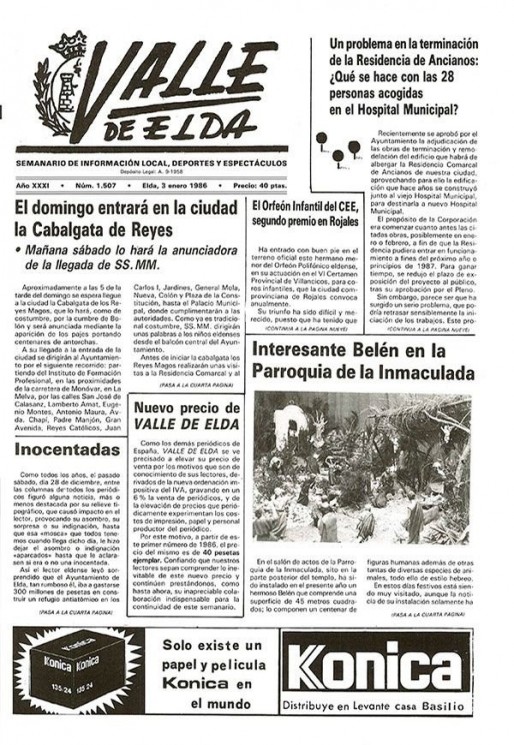 N&uacute;mero 1.507<span>3 de enero de 1986</span>
