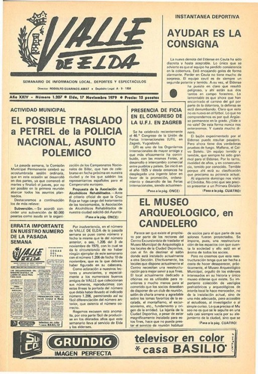 N&uacute;mero 1.207<span>17 de noviembre de 1979</span>