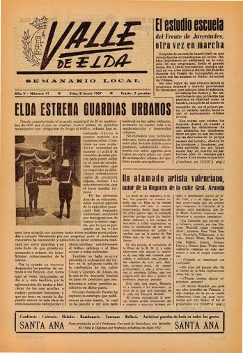 N&uacute;mero 0041 - 8 de junio de 1957