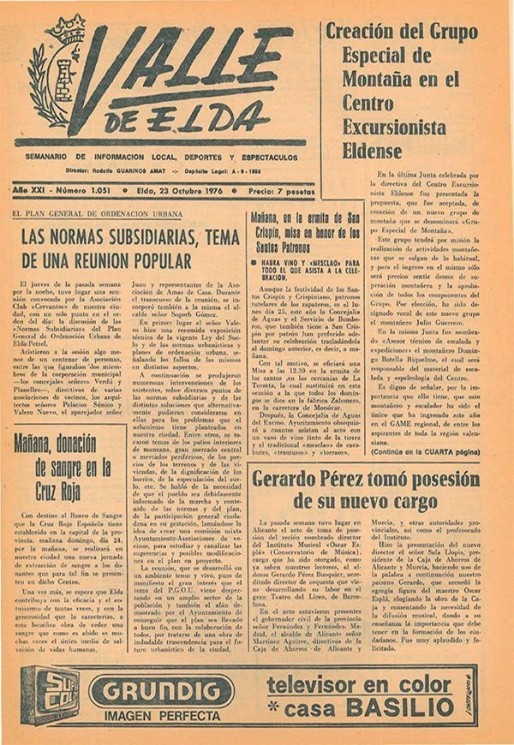 N&uacute;mero 1.051<span>23 de octubre de 1976</span>