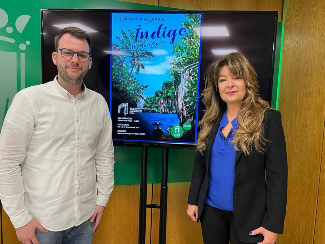 La eldense Ana Sáez presenta su nueva exposición de pintura “Índigo” en Petrer La eldense Ana Sáez presenta su nueva exposición de pintura “Índigo” en Petrer