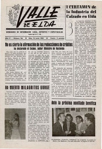 N&uacute;mero 0146 - 13 de junio de 1959