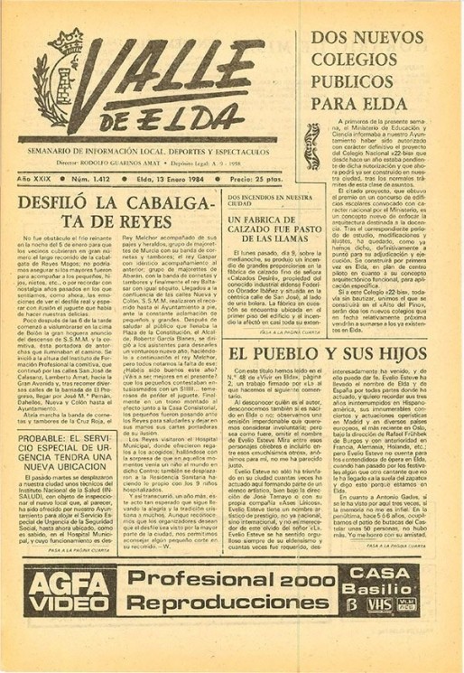 N&uacute;mero 1.412<span>13 de enero de 1984</span>