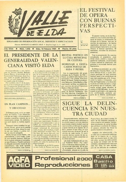 N&uacute;mero 1.416<span>10 de febrero de 1984</span>