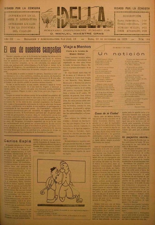 Idella n&ordm; 144<span>A&ntilde;o 1928</span>