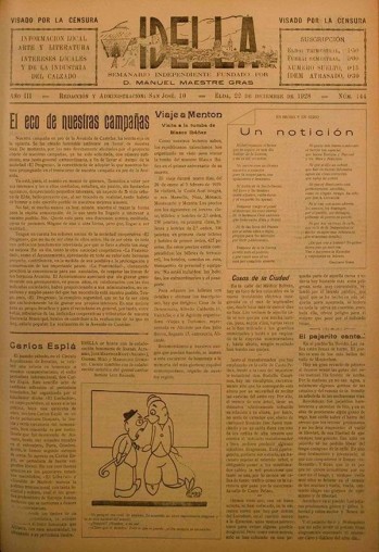 Idella n&ordm; 144 - A&ntilde;o 1928