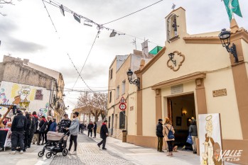San Ant&oacute;n recibe el cari&ntilde;o de centenares de eldenses en la jornada de puertas abiertas