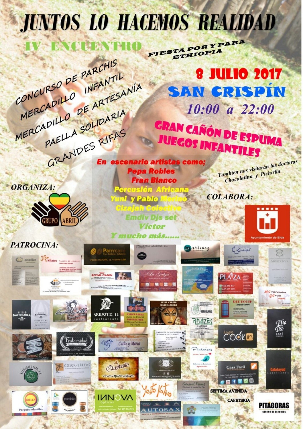 El Grupo Abril celebra en San Crispín una fiesta para recaudar fondos para un colegio en Etiopía El Grupo Abril celebra en San Crispín una fiesta para recaudar fondos para un colegio en Etiopía