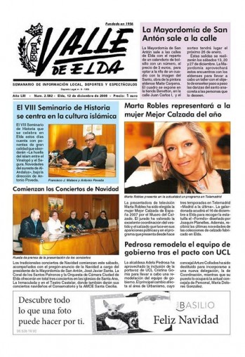 N&uacute;mero 2.582 - 12 de diciembre de 2008