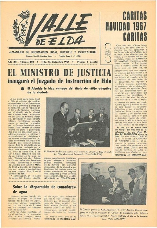 N&uacute;mero 0590<span>16 de diciembre de 1967</span>