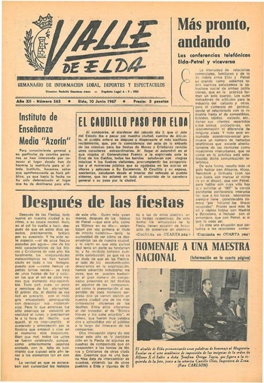 N&uacute;mero 0563<span>10 de junio de 1967</span>
