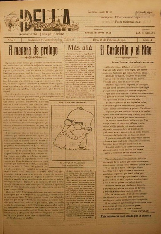 Idella n&ordm; 004<span>A&ntilde;o 1926</span>