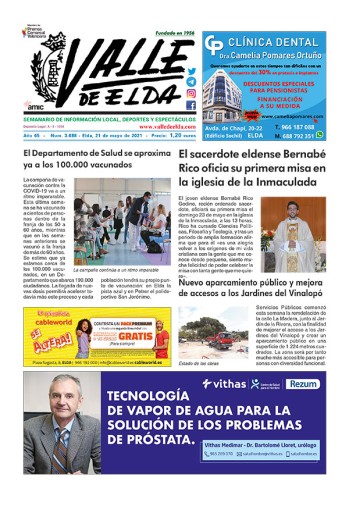 N&uacute;mero 3.088 - 21 de mayo de 2021