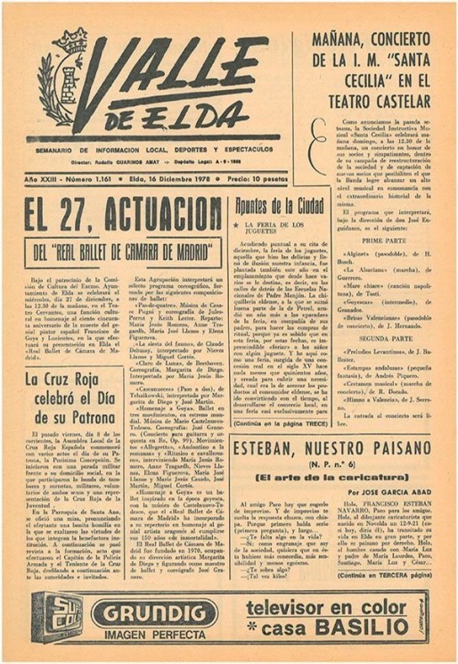 N&uacute;mero 1.161<span>16 de diciembre de 1978</span>