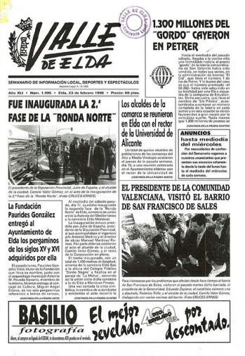 N&uacute;mero 1.995 - 23 de febrero de 1996