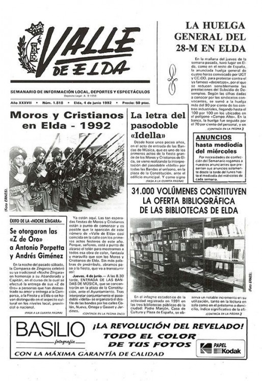 N&uacute;mero 1.818<span>4 de junio de 1992</span>